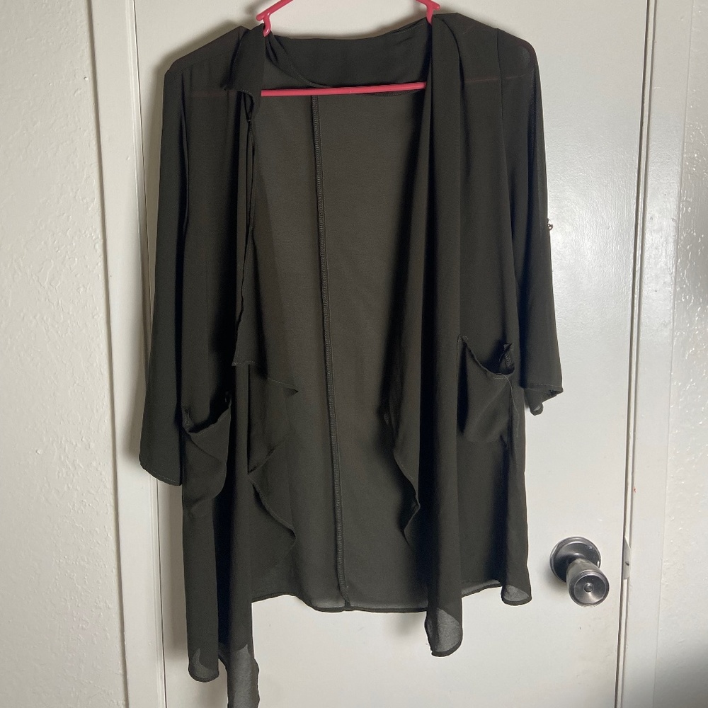 Fashion Nova Light As A Feather Jacket